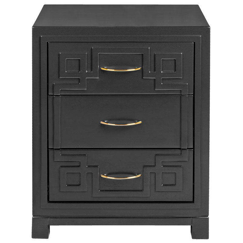 Тумба Northern Romael black Черный Тумба Northern Romael black Черный во Владивостоке | Loft Concept