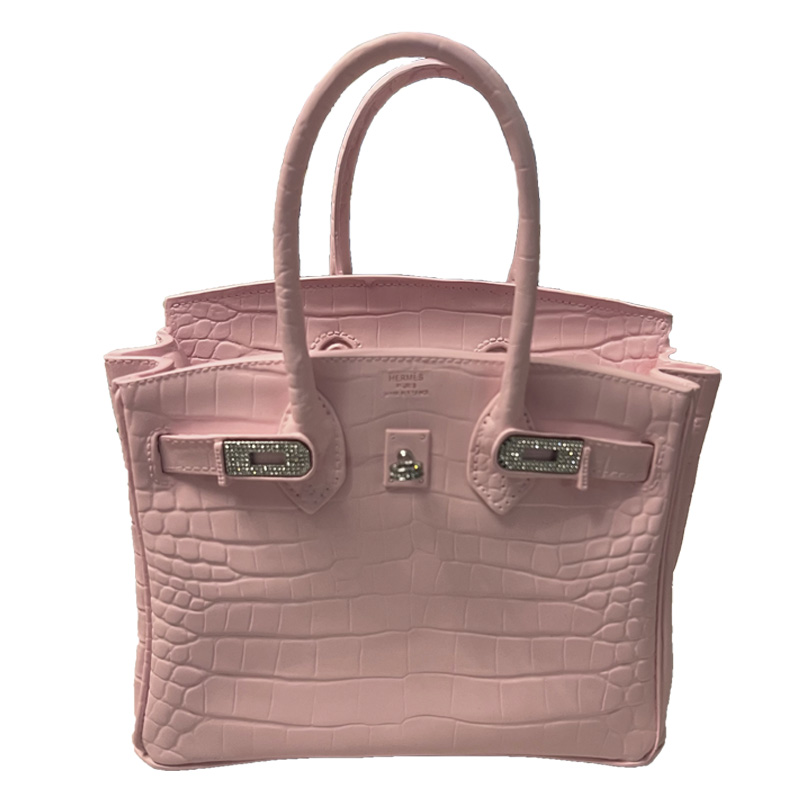 Декоративная ваза в виде сумки Birkin Bag Vase Pink Розовый Декоративная ваза в виде сумки Birkin Bag Vase Pink Розовый во Владивостоке | Loft Concept