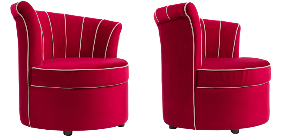Кресло Curly Backrest Red Кресло Curly Backrest Red - Loft-Concept во Владивостоке