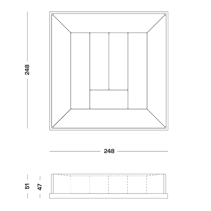 Модульный дизайнерский диван Poltronova Rumble Modular Sofa Модульный дизайнерский диван Poltronova Rumble Modular Sofa во Владивостоке