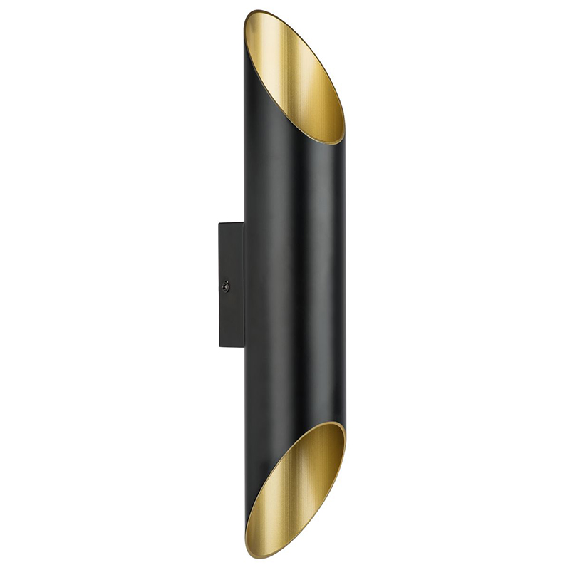 Бра Garbi Black Pipe Organ Sconce Черный Золотой во Владивостоке | Loft Concept 