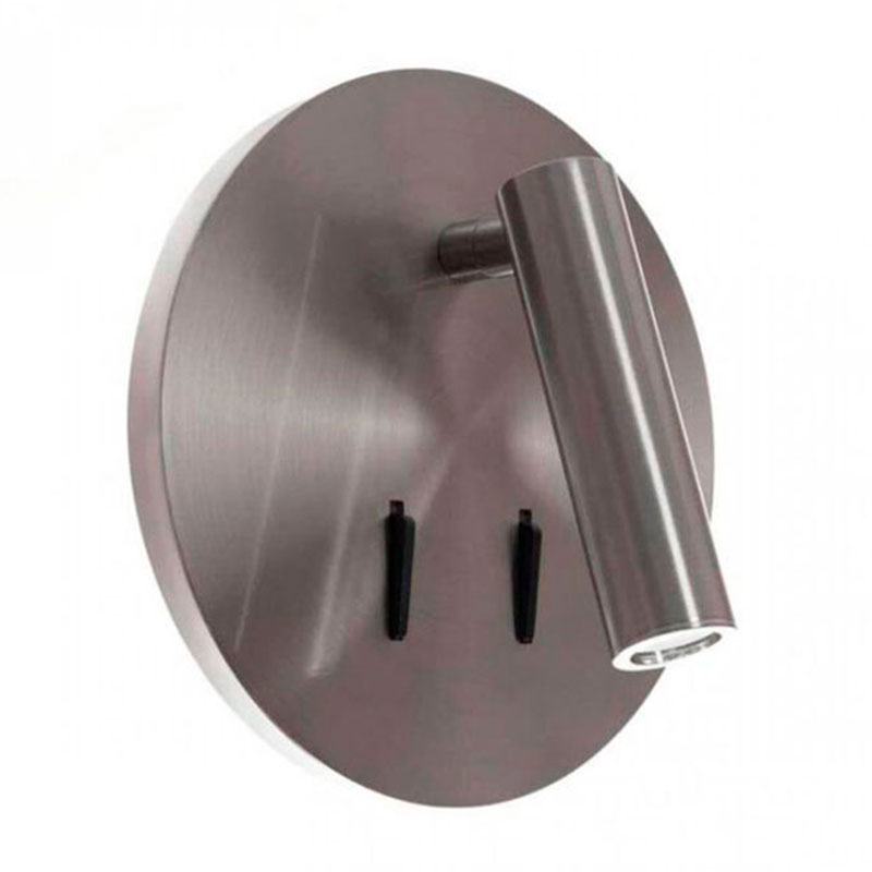 Бра Chelsom WALL LED DOCK Silver Round Серебряный Бра Chelsom WALL LED DOCK Silver Round Серебряный во Владивостоке | Loft Concept
