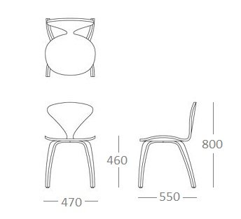 Стул Cherner Side Chair Стул Cherner Side Chair во Владивостоке