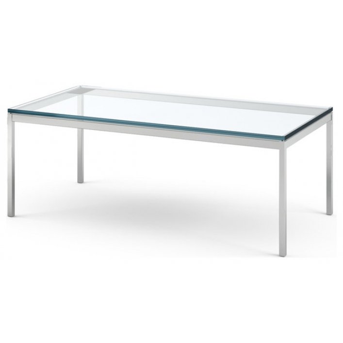 Стол Florence Knoll Coffee Table Прозрачный Стол Florence Knoll Coffee Table Прозрачный во Владивостоке | Loft Concept