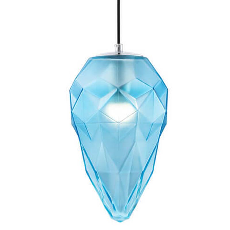 Подвесной светильник Jewel Athena blue 18 Голубой Хром Подвесной светильник Jewel Athena blue 18 Голубой Хром во Владивостоке | Loft Concept
