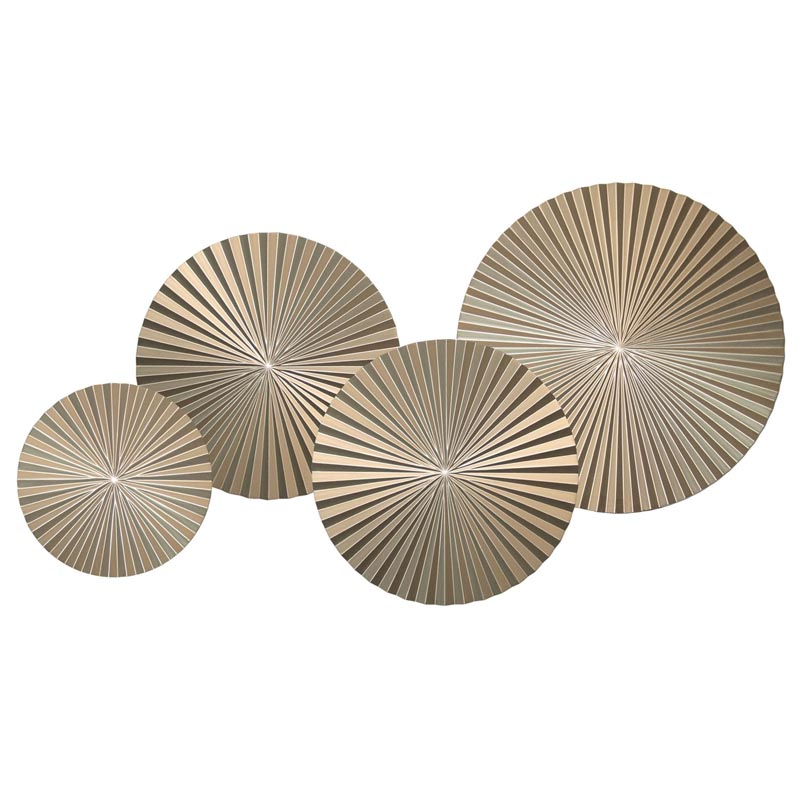 Арт-объект Apollo Champagne Wall Plaque Disc 4 Золотой Шампань Арт-объект Apollo Champagne Wall Plaque Disc 4 Золотой Шампань во Владивостоке | Loft Concept