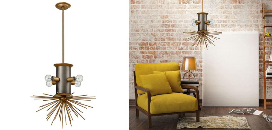 Подвесной светильник Hedgehog Chandelier Подвесной светильник Hedgehog Chandelier - Loft-Concept во Владивостоке