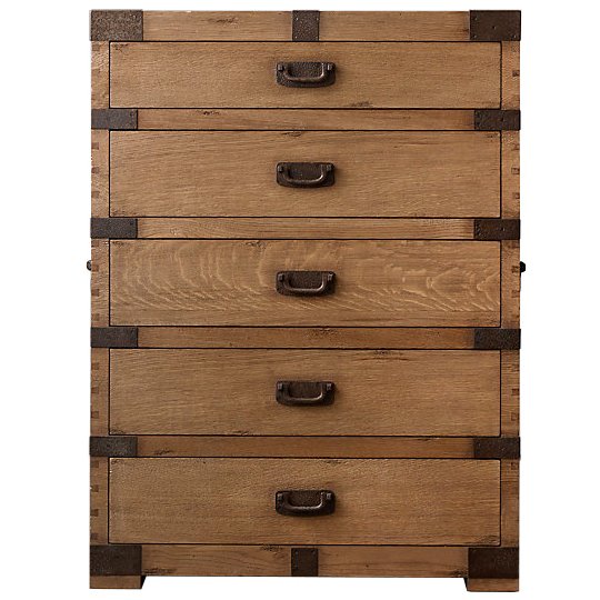Комод в винтажном стиле Vintage Antique Oak Tall Дуб темный Комод в винтажном стиле Vintage Antique Oak Tall Дуб темный во Владивостоке | Loft Concept