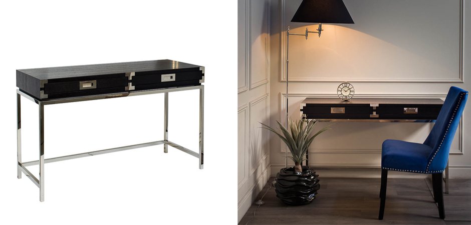 Рабочий стол Black Grace Desk Рабочий стол Black Grace Desk - Loft-Concept во Владивостоке