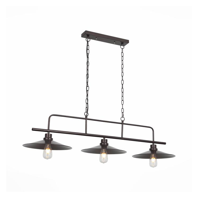 Люстра металлическая Metal chandelier techno Коричневый Люстра металлическая Metal chandelier techno Коричневый во Владивостоке | Loft Concept
