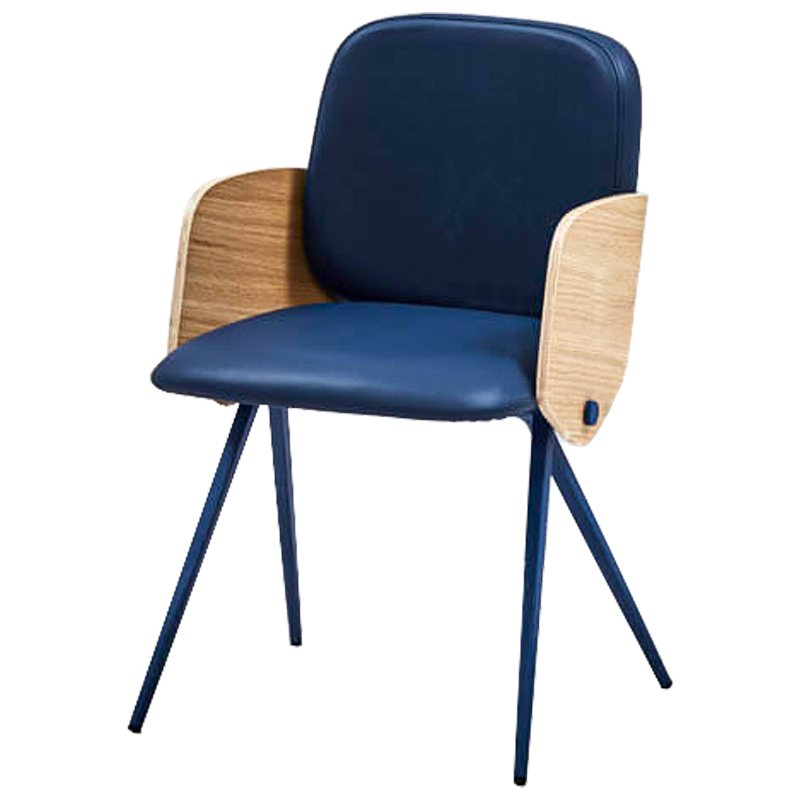 Стул Fionan Stool Blue Древесина Синий Стул Fionan Stool Blue Древесина Синий во Владивостоке | Loft Concept