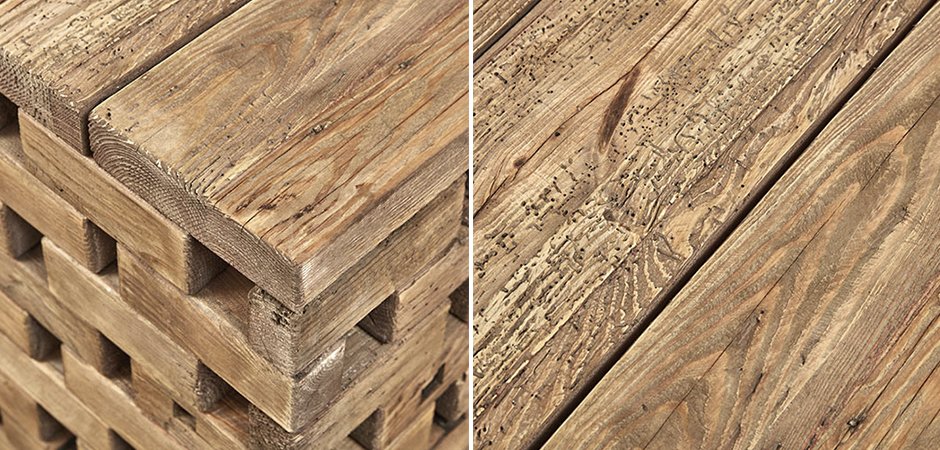 Приставной стол Wicker Bricks Приставной стол Wicker Bricks - Loft-Concept во Владивостоке