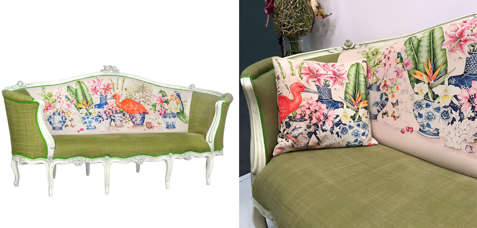 Диван Poetry of Flowers and Birds Sofa Диван Poetry of Flowers and Birds Sofa - Loft-Concept во Владивостоке