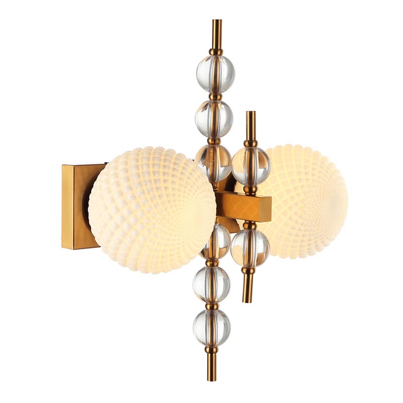 Бра Addelyn Sconce Белый Латунь Бра Addelyn Sconce Белый Латунь во Владивостоке | Loft Concept