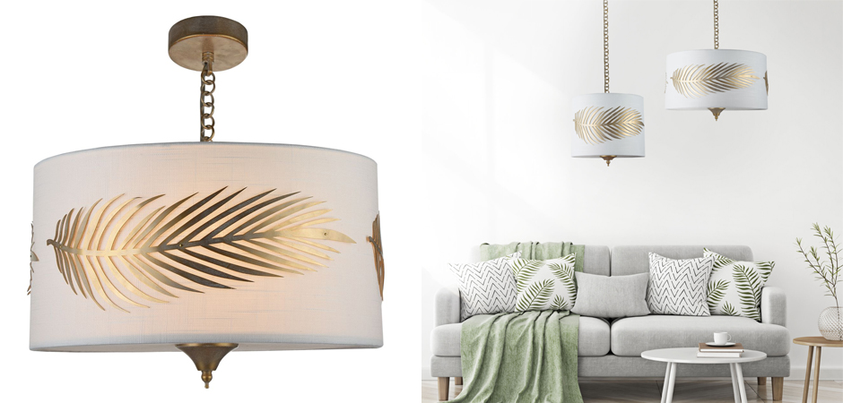Потолочный светильник Golden Feather Ceiling Потолочный светильник Golden Feather Ceiling - Loft-Concept во Владивостоке