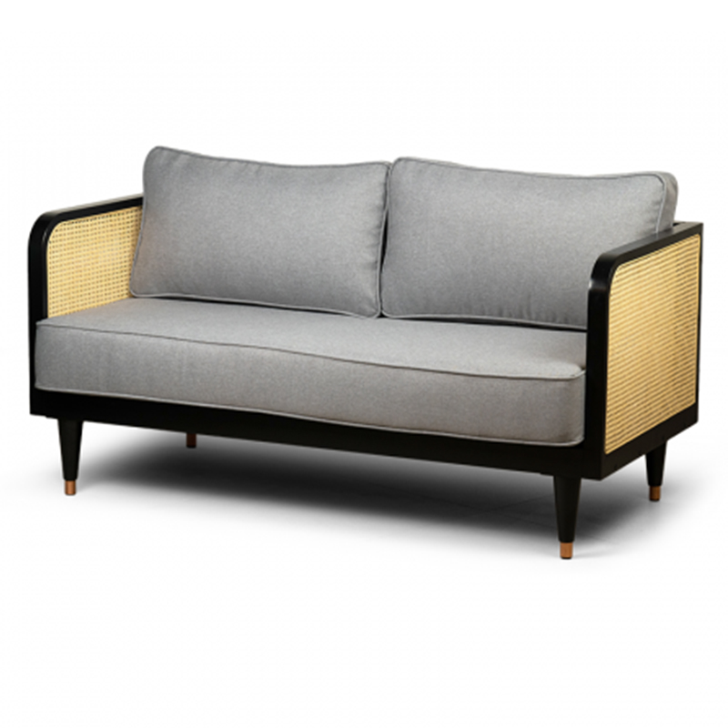 Диван Karely Sofa Серый Бежевый Черный Диван Karely Sofa Серый Бежевый Черный во Владивостоке | Loft Concept