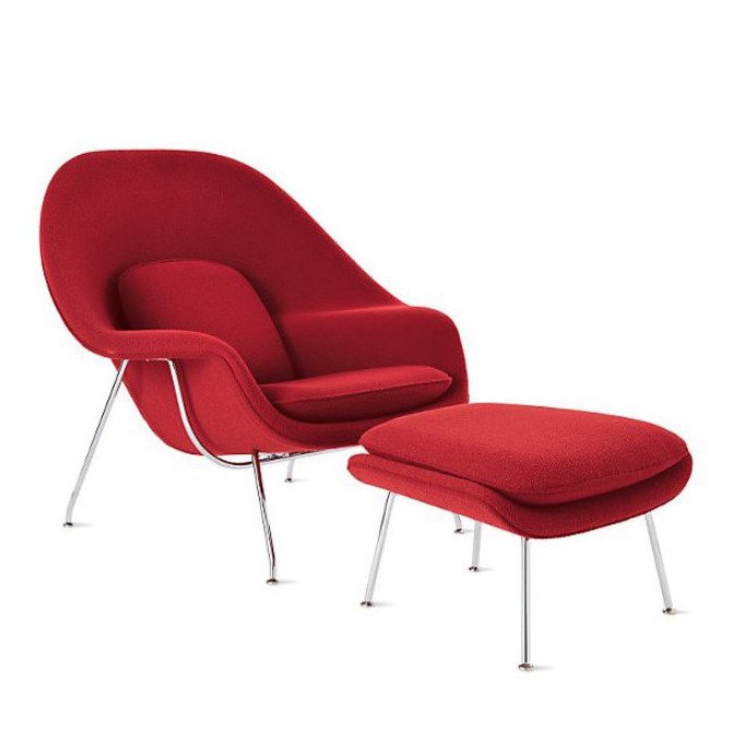 Кресло Womb Chair and Ottoman Кресло Womb Chair and Ottoman во Владивостоке | Loft Concept