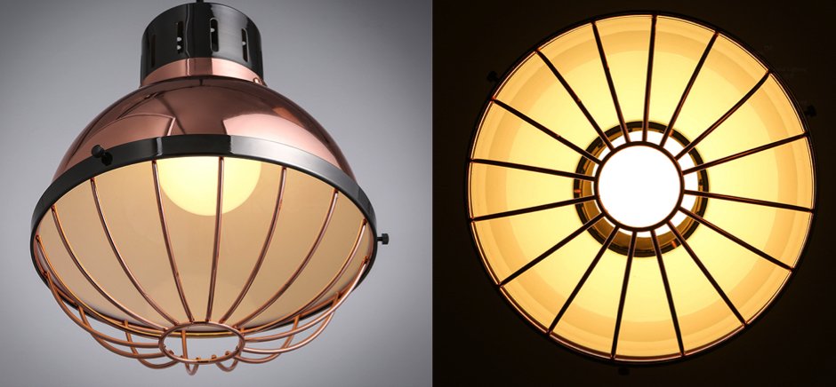 Подвесной светильник Ufo Copper Pendant Small Подвесной светильник Ufo Copper Pendant Small - Loft-Concept во Владивостоке