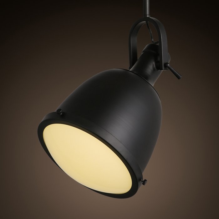 Подвесной светильник Lofter Oqulus Pendant Черный Подвесной светильник Lofter Oqulus Pendant Черный во Владивостоке | Loft Concept