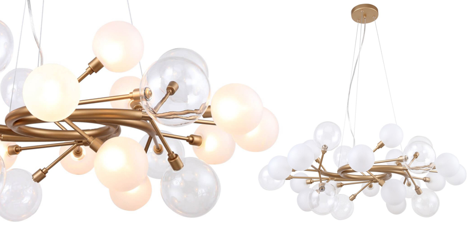 Люстра Berries Chandelier White 85 Люстра Berries Chandelier White 85 - Loft-Concept во Владивостоке