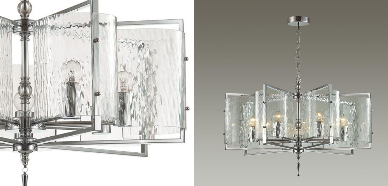 Люстра Karissa Chrome Chandelier 65 - фото