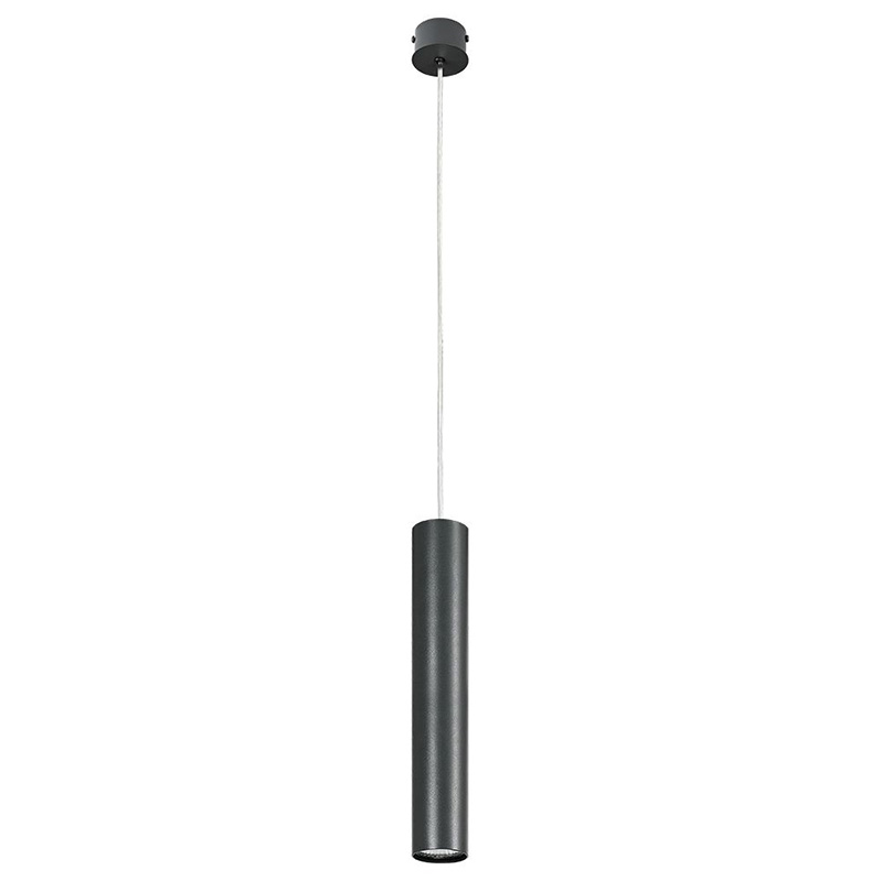 Подвесной светильник Luis Trumpet Tube Black Lamp 40 Черный во Владивостоке | Loft Concept 