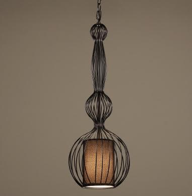 Подвесной светильник Wire Dream Pendant 3 Черный Белый Подвесной светильник Wire Dream Pendant 3 Черный Белый во Владивостоке | Loft Concept