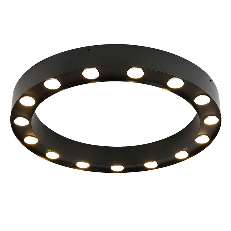 Потолочный светильник Dugan Ceiling Lamp 70 Черный Потолочный светильник Dugan Ceiling Lamp 70 Черный во Владивостоке | Loft Concept
