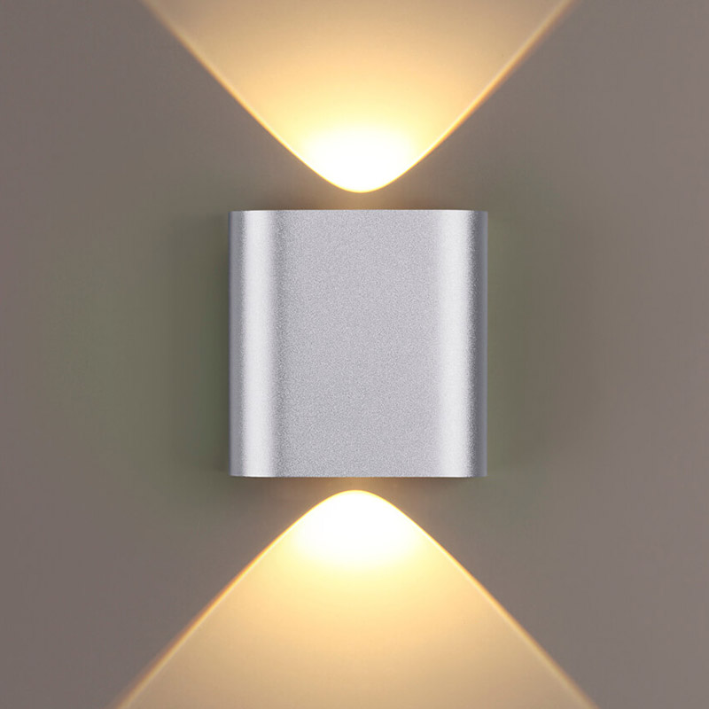 Бра Obverse Silver Square Wall lamp Серебряный во Владивостоке | Loft Concept 