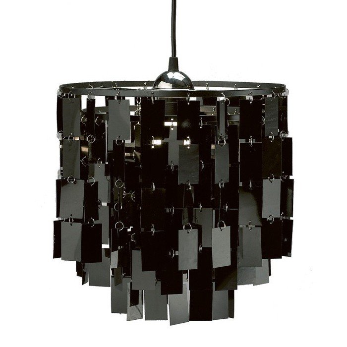 Люстра Ring Discs Square Black Черный Люстра Ring Discs Square Black Черный во Владивостоке | Loft Concept