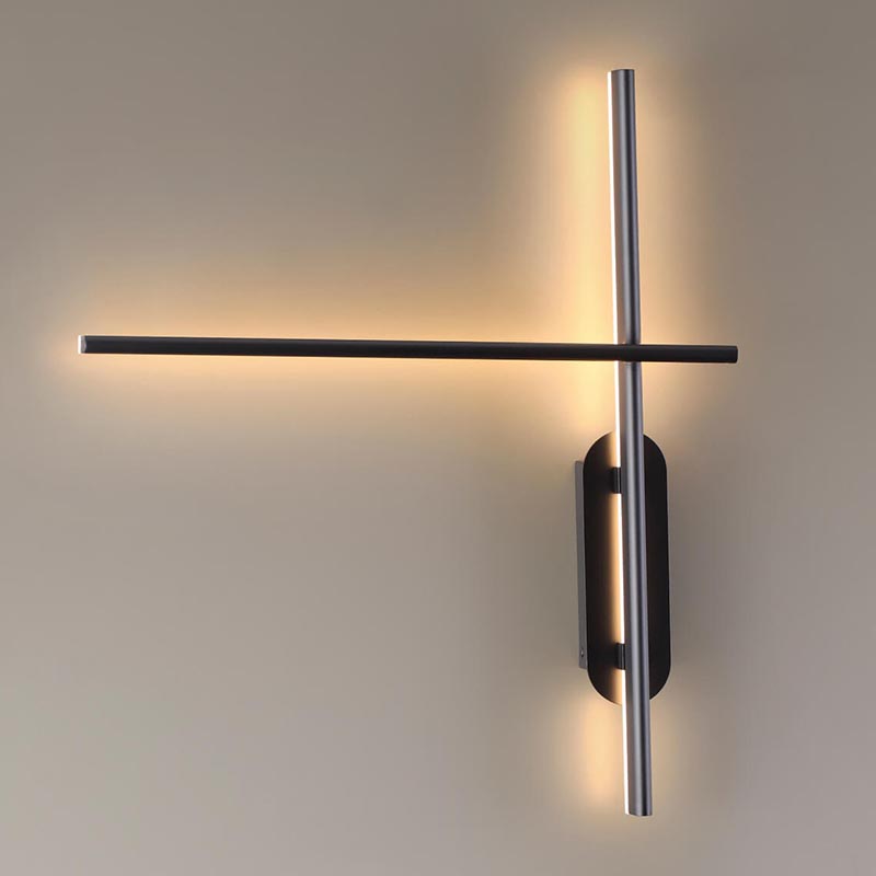 Бра Rolf Two Black Lines Черный Бра Rolf Two Black Lines Черный во Владивостоке | Loft Concept