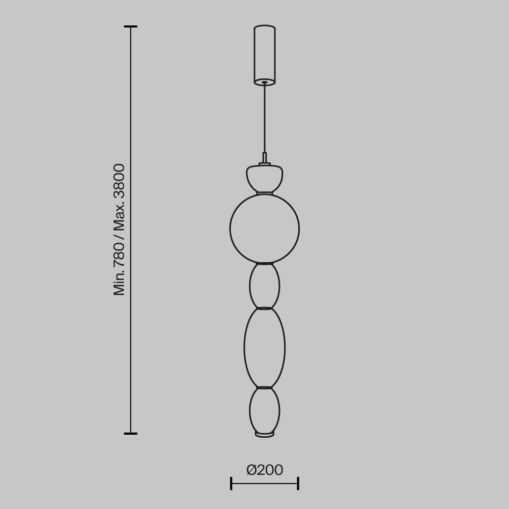 Подвесной светильник Adore LED 3000K 17Bт во Владивостоке