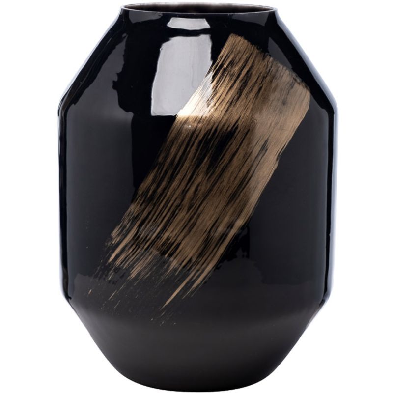 Ваза Adrianna is black with a smear 30 Черный Ваза Adrianna is black with a smear 30 Черный во Владивостоке | Loft Concept