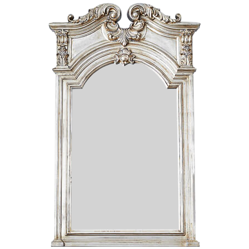 Зеркало Lupescu Mirror White Белый винтажная патина Зеркало Lupescu Mirror White Белый винтажная патина во Владивостоке | Loft Concept