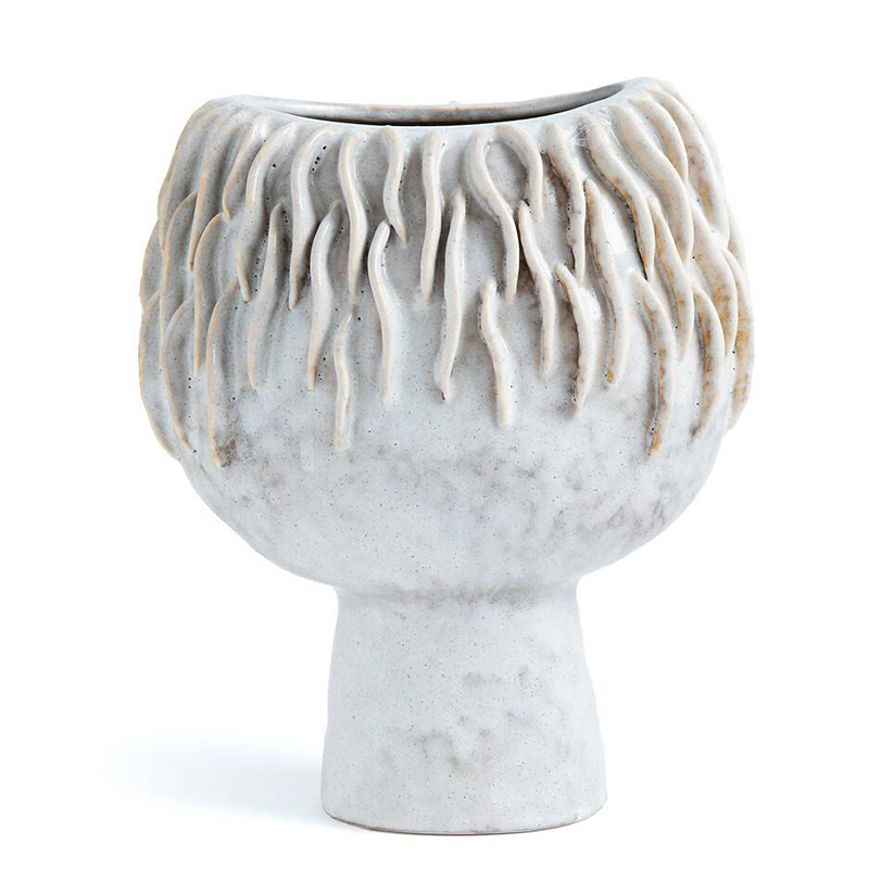 Ваза Bence Vase Белый Бежевый Ваза Bence Vase Белый Бежевый во Владивостоке | Loft Concept