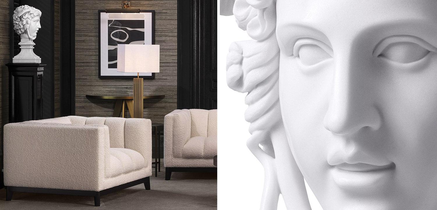 Декоративная скульптура Eichholtz Sculpture Medusa - фото