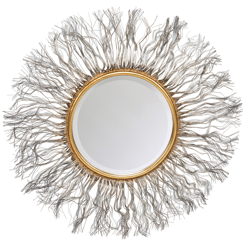 Зеркало Agnessa Mirror Зеркало Золотой Серебряный Зеркало Agnessa Mirror Зеркало Золотой Серебряный во Владивостоке | Loft Concept