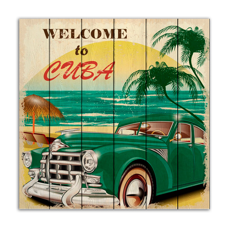 Постер Welcome to Cuba Постер Welcome to Cuba во Владивостоке | Loft Concept