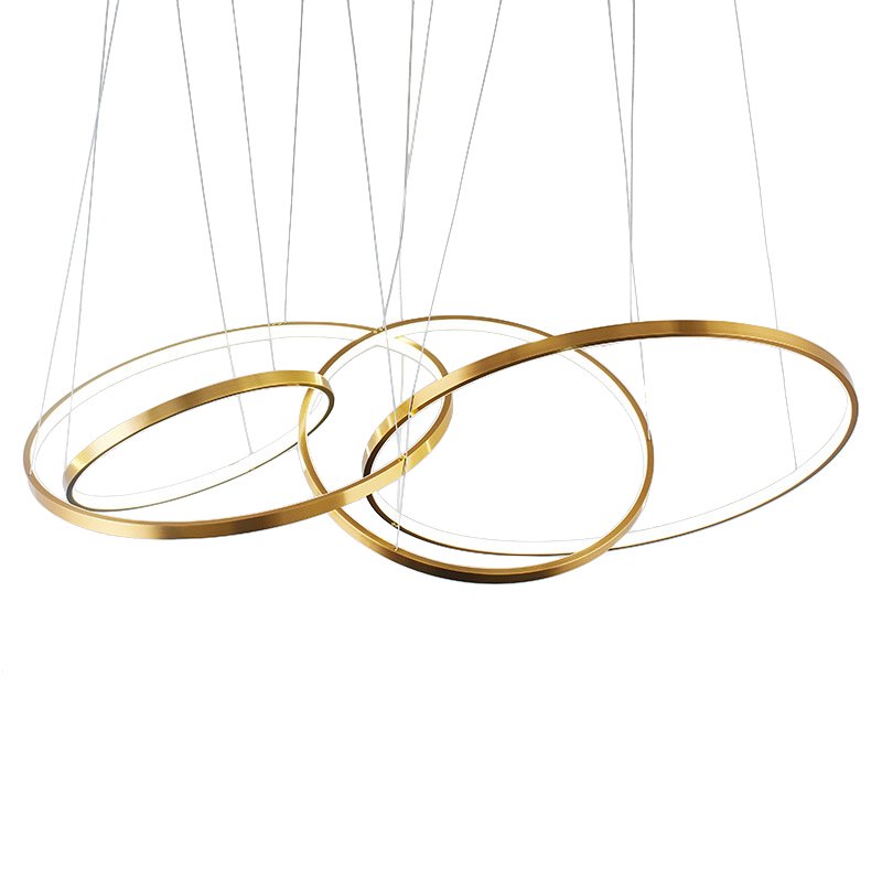 Люстра ORACLE 4 Rings Золотой Люстра ORACLE 4 Rings Золотой во Владивостоке | Loft Concept