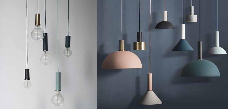 Подвесной светильник Ferm Living Socket Pendant High Подвесной светильник Ferm Living Socket Pendant High - Loft-Concept во Владивостоке