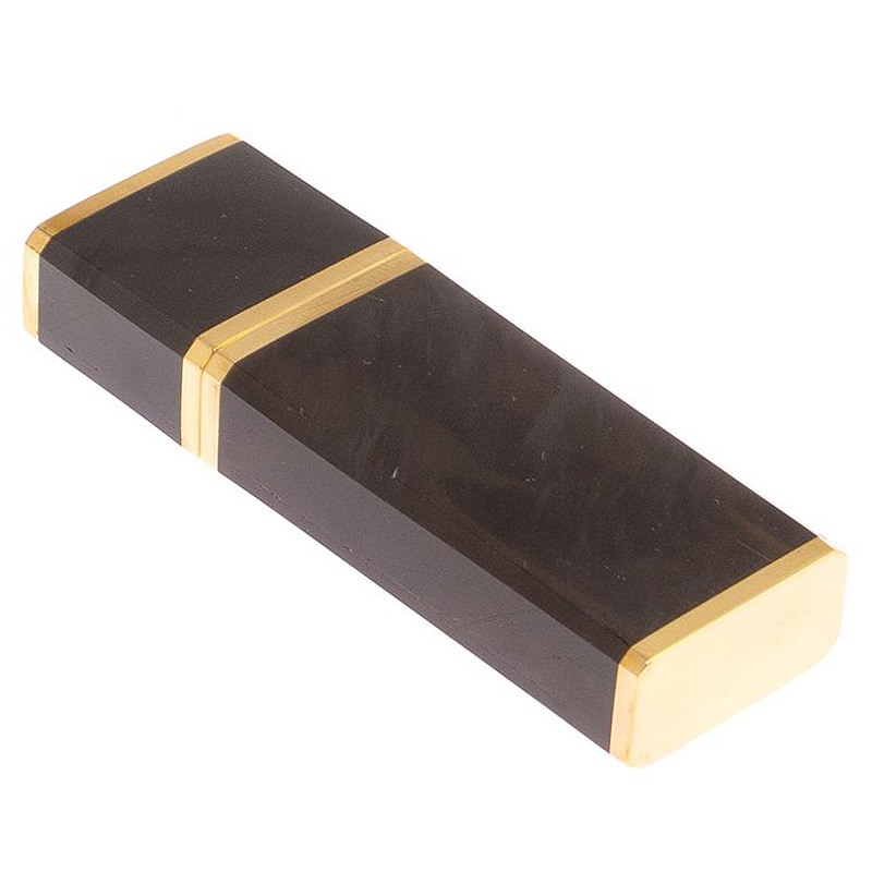 Флешка на 32 гб из натурального камня Обсидиан Черный Stone Flash Drive Коричневый Золотой Флешка на 32 гб из натурального камня Обсидиан Черный Stone Flash Drive Коричневый Золотой во Владивостоке | Loft Concept