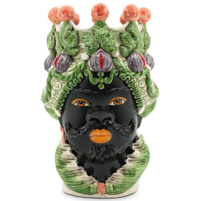 Vase Moro Man Fig B/f Ltd Coral Мульти Vase Moro Man Fig B/f Ltd Coral Мульти во Владивостоке | Loft Concept