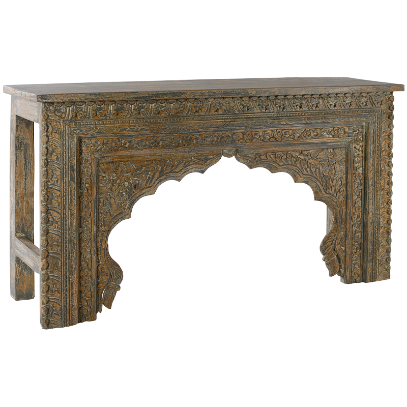 Консоль Rishi Console Коричневый Консоль Rishi Console Коричневый во Владивостоке | Loft Concept