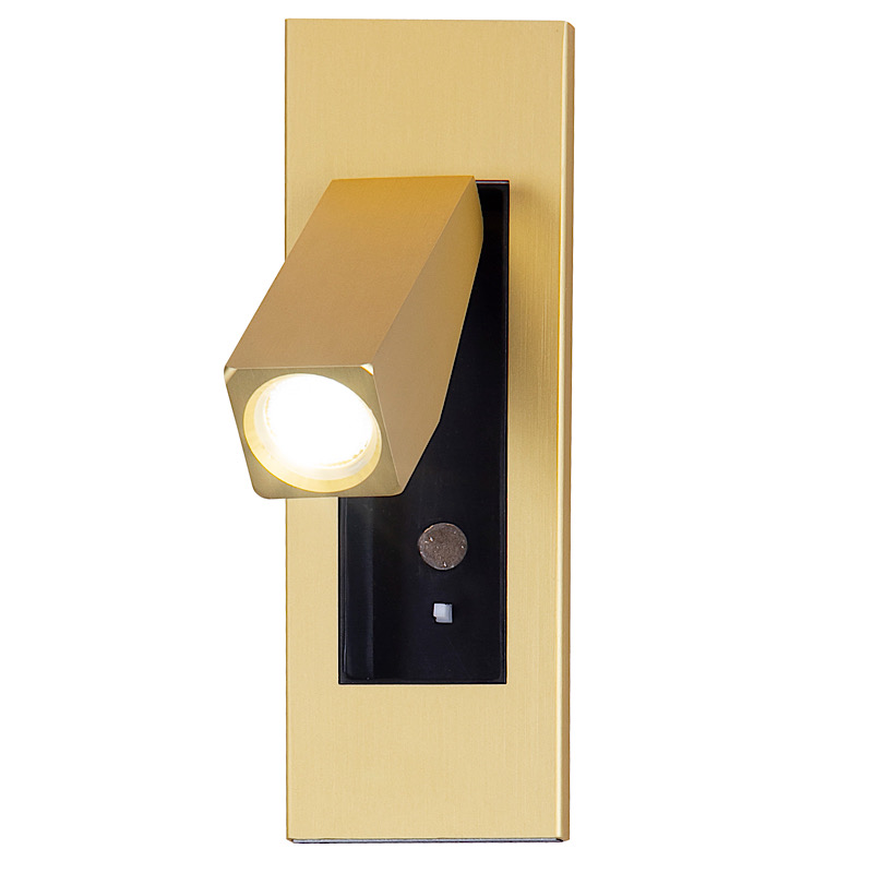 Бра Gold Led Chelsom Limited Золотой Прозрачный во Владивостоке | Loft Concept 