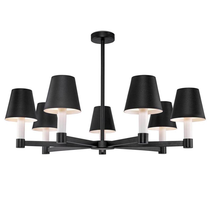 Люстра Eremon Chandelier Черный Люстра Eremon Chandelier Черный во Владивостоке | Loft Concept