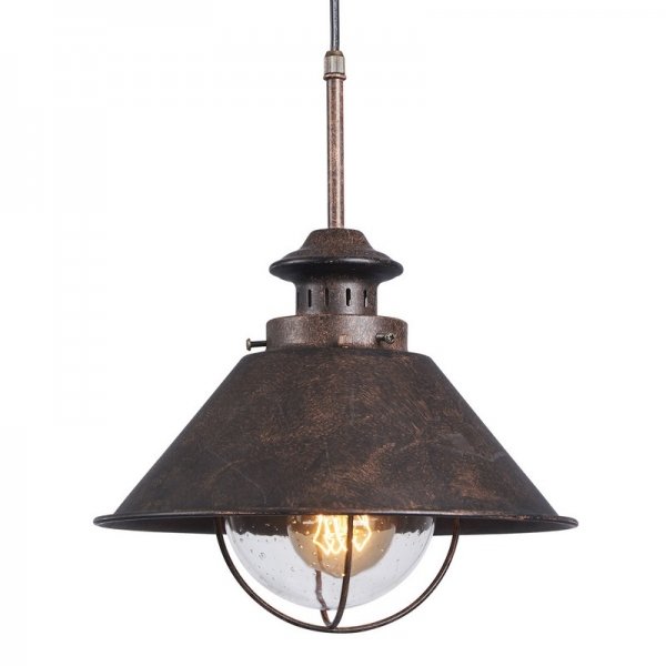 Подвесной светильник Vintage Street Light Pendant Коричневый Подвесной светильник Vintage Street Light Pendant Коричневый во Владивостоке | Loft Concept