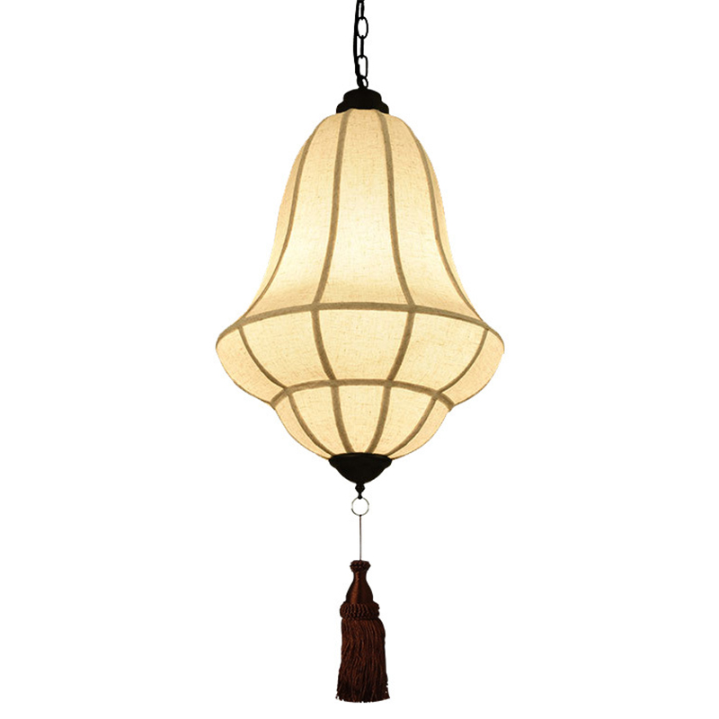 Подвесной светильник Bell Lantern Lighting Бежевый Подвесной светильник Bell Lantern Lighting Бежевый во Владивостоке | Loft Concept