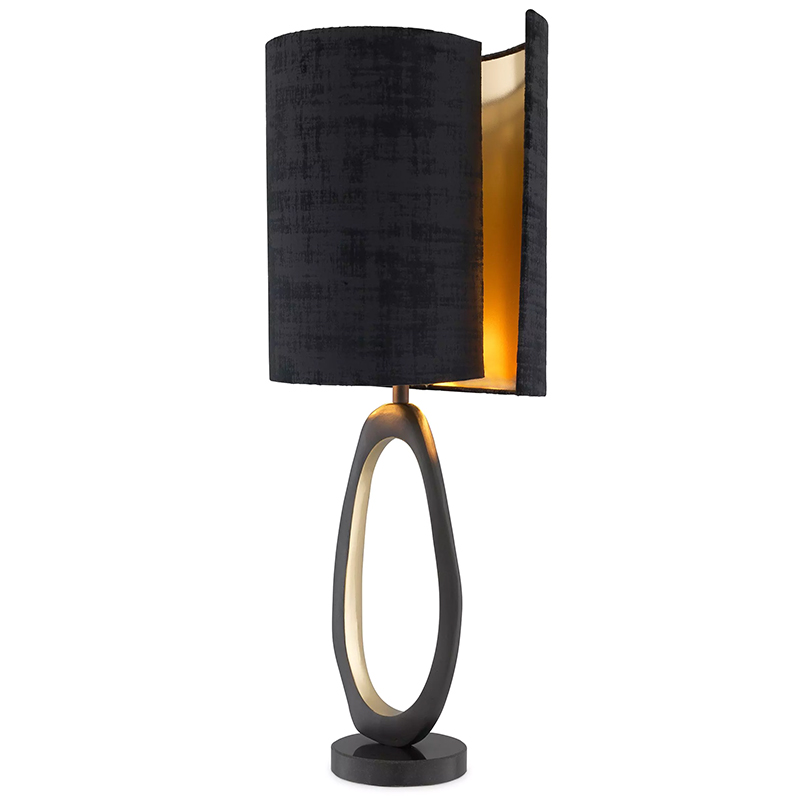 Настольная лампа Eichholtz Table Lamp Kilian Черный Латунь Настольная лампа Eichholtz Table Lamp Kilian Черный Латунь во Владивостоке | Loft Concept