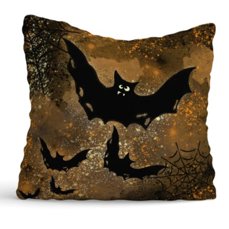 Подушка Halloween Bat Черный Серый Подушка Halloween Bat Черный Серый во Владивостоке | Loft Concept