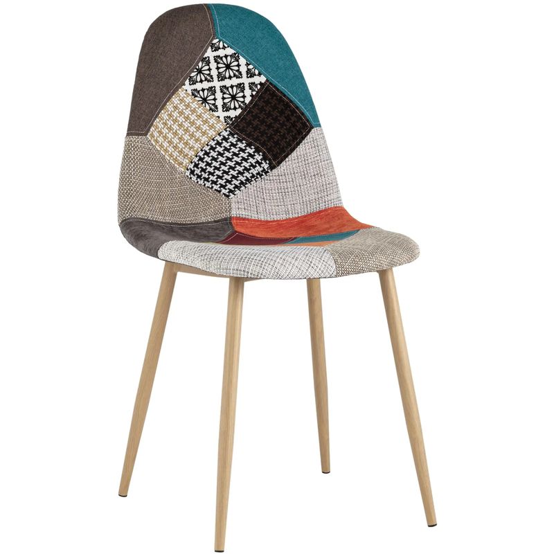 Стул Archie Chair Разноцветный Печворк Мульти Древесина Стул Archie Chair Разноцветный Печворк Мульти Древесина во Владивостоке | Loft Concept